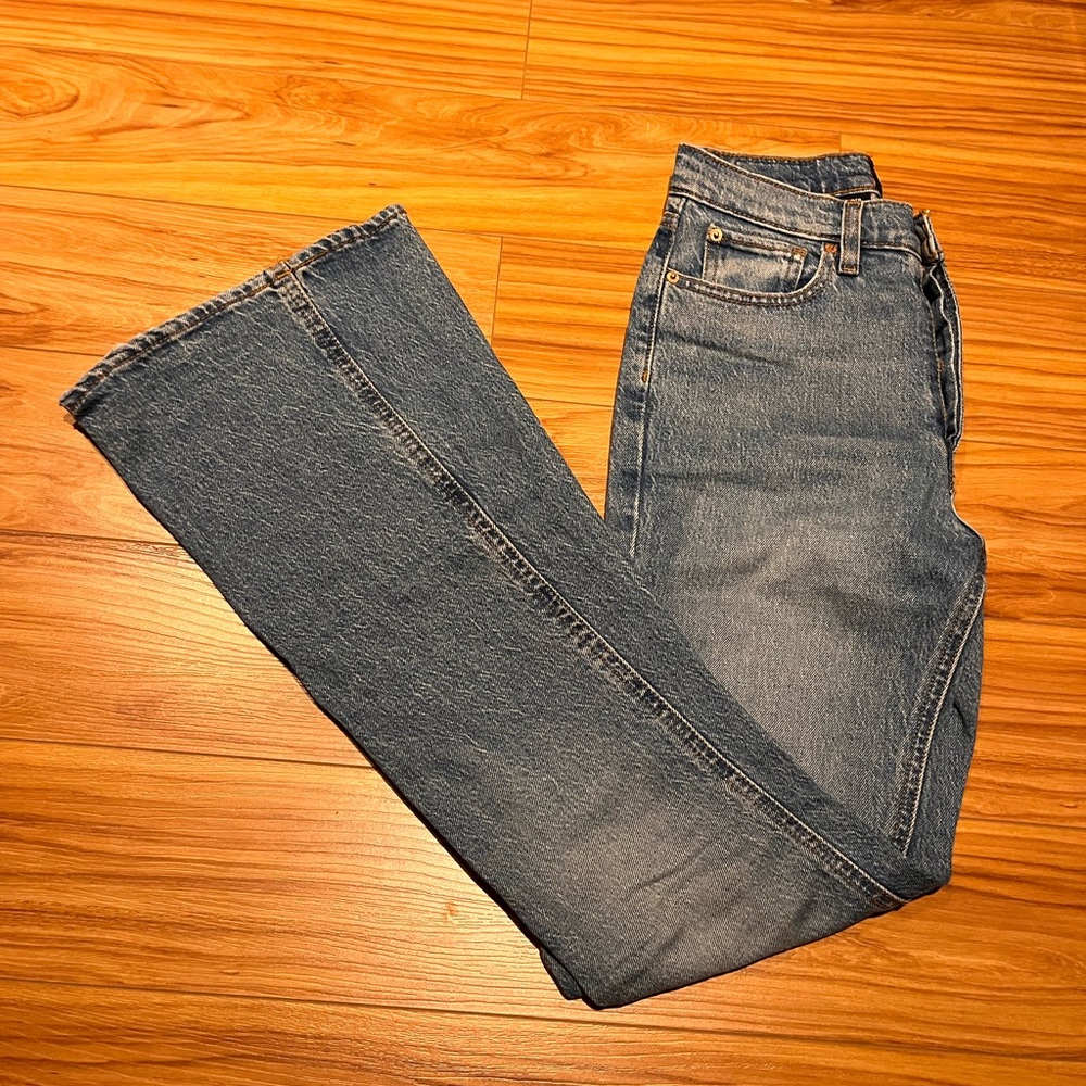 urban outfitters BDG super high rise flare jeans